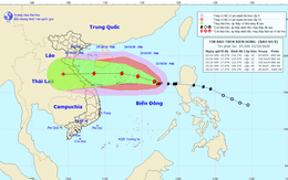 Bão số 8 tăng cấp, cách quần đảo Hoàng Sa 470 km