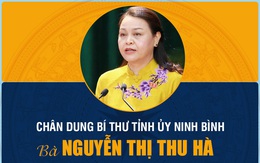 [Infographic]: Chân dung Bí thư Tỉnh uỷ Ninh Bình Nguyễn Thị Thu Hà