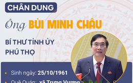 Infographic: Chân dung Bí thư Tỉnh ủy Phú Thọ Bùi Minh Châu