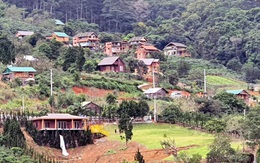 Phân lô đất nền tự phát gắn mác khu nghỉ dưỡng Lâm Đồng