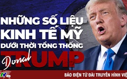 [INFOGRAPHIC] Những số liệu kinh tế Mỹ dưới thời Tổng thống Trump