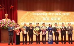 Công bố quyết định của Ban Thường vụ Thành ủy Hà Nội về công tác cán bộ