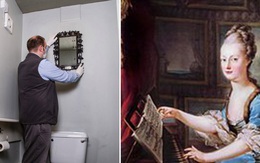 Gương cũ để suốt 40 năm trời trong WC không ai quan tâm hoá ra là báu vật của Hoàng gia Pháp trị giá đến 300 triệu đồng
