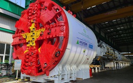 Cận cảnh robot đào hầm nặng 850 tấn của Metro Nhổn-ga Hà Nội về đến Việt Nam