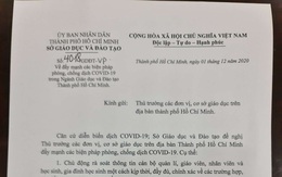 TP HCM: 48 học sinh nghỉ học do có trường hợp tiếp xúc gần với bệnh nhân Covid-19