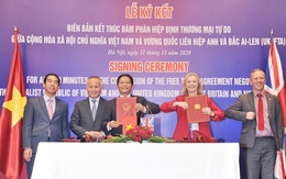 Việt Nam - Vương quốc Anh kết thúc đàm phán hiệp định thương mại song phương