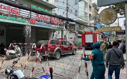 Công an đang phong tỏa hiện trường vụ nổ quán ăn ở quận Phú Nhuận
