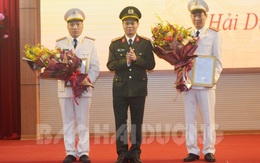 Hải Dương có 2 tân Phó Giám đốc Công an tỉnh