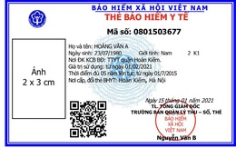 BHXH Việt Nam thay mẫu thẻ BHYT mới từ 1/4 năm sau