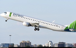 Rò rỉ hình ảnh máy bay phản lực thế hệ mới Embraer E195 được cho là sắp bay Côn Đảo