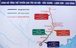 Thủ tướng phê duyệt chủ trương đầu tư dự án cao tốc Trà Lĩnh - Đồng Đăng gần 21.000 tỷ đồng