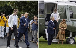 "Hoàng tử Nhà Trắng" Barron Trump lộ diện trước công chúng sau một thời gian dài vắng mặt, gây chú ý với chiều cao và vóc dáng "khủng"