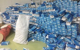 Phát hiện nhà xưởng 2.000m2 dùng để đóng găng tay tái chế tại khu Công nghiệp Lương Sơn