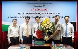 Vietcombank bổ nhiệm phó giám đốc các chi nhánh tại Hà Nội