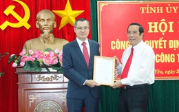 Công bố quyết định ông Phạm Đại Dương làm Bí thư Tỉnh ủy Phú Yên