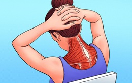 Có 5 vị trí trên cơ thể hay bị đau mỏi nhất, bao gồm cả cổ, vai: Làm ngay việc này để giảm căng thẳng ở những vùng cơ thể đó