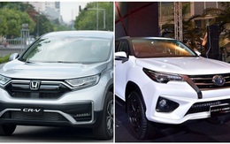 Cuộc đua của Toyota Fortuner và Honda CR-V: Cùng đẩy mạnh lắp ráp, ưu đãi hàng chục triệu đồng