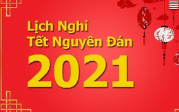 Đề xuất 2 phương án nghỉ Tết Nguyên Đán 2021