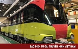 Đoàn tàu đầu tiên tuyến Metro Nhổn - ga Hà Nội sắp về đến Việt Nam