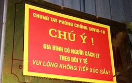 Hà Nội đề nghị treo biển 'Gia đình có người theo dõi phòng dịch' trước cửa nhà ai bay về từ TP.HCM, Đà Nẵng