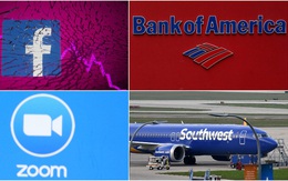 Sự cố sập mạng xảy ra với Bank of America, Southwest Airlines, Zoom...