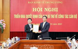 Ông Nguyễn Duy Hưng làm Phó ban Kinh tế Trung ương