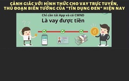 Phí dịch vụ - chiêu trò để che giấu lãi suất “cắt cổ” của các app “đen”