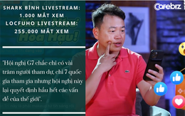 Bị khán giả so sánh với LocFuho vì chỉ có 1.000 người xem livestream, Shark Bình nói gì?