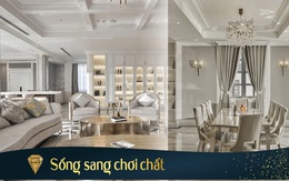 Căn penthouse "đẳng cấp thượng lưu" chủ tịch tập đoàn lớn dành tặng vợ: Hoàn thiện thần tốc trong 40 ngày nhưng kết quả mĩ mãn, riêng nội thất đã 6 tỷ đồng