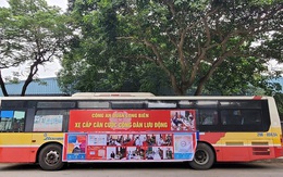 Cấp Căn cước công dân gắn chíp trên xe buýt tại Hà Nội