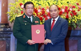 Thứ trưởng Bộ Quốc phòng Phạm Hoài Nam được thăng hàm Thượng tướng