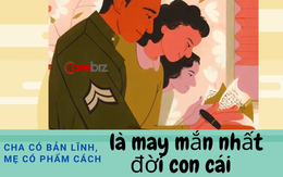 Đứa trẻ may mắn và hạnh phúc sở hữu điều gì? Có bố BẢN LĨNH, có mẹ PHẨM CÁCH