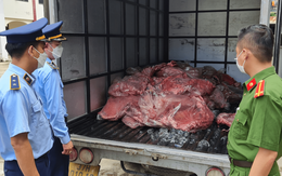 Phát hiện 650 kg thịt sườn lợn thối trên đường đưa đi tiêu thụ tại Nghệ An