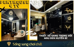 Penthouse 4 tỷ rộng 72m2 “phủ kín” màu đen của cặp vợ chồng Sài Gòn: Làm lại 100% nội thất, thiết kế cá tính, tông màu huyền bí vạn người mê
