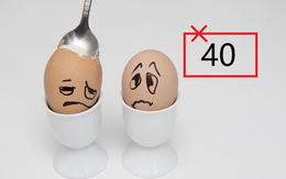 1 quả trứng gà mất 4 phút nấu chín, 10 quả mất bao lâu?: Trả lời 40 phút ứng viên bị loại!