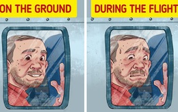 8 trải nghiệm kỳ lạ xảy ra với cơ thể chỉ thấy được khi lên máy bay, bất ngờ nhất là số 4