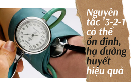 Nguyên tắc '3-2-1' trong ăn uống kiểm soát tốt huyết áp cao: Tuân thủ tốt thì "thoát kiếp" thăm bác sĩ, người mắc bệnh cao huyết áp đừng bỏ qua