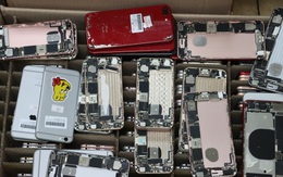 Phát hiện cả nghìn linh kiện điện thoại iPhone nhập lậu qua Nội Bài