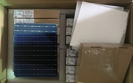 Lô sản phẩm làm pin điện mặt trời trị giá trên 100 tỷ đồng nghi nhập lậu
