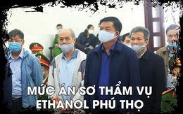 [INFOGRAPHIC] Án phạt của ông Đinh La Thăng, Trịnh Xuân Thanh trong vụ Ethanol Phú Thọ