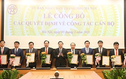 Hà Nội bổ nhiệm thêm 9 lãnh đạo cấp Sở, đơn vị trực thuộc Thành phố