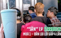 Ngã ngửa vì hiện tượng "đầu cơ" ly Starbucks, giá tăng chóng mặt một cách khó hiểu đến mức mua 1 triệu - bán lại tận 20 triệu cho 2 chiếc ly nhựa cũng cháy hàng