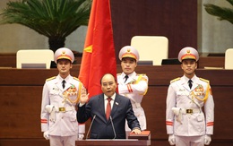 CHÙM ẢNH: Đồng chí Nguyễn Xuân Phúc nhậm chức Chủ tịch nước