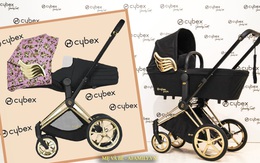 Xe đẩy Cybex cánh vàng: Siêu phẩm dành cho những em bé sướng từ trong nôi, được đích thân Giám đốc sáng tạo của Moschino thiết kế