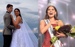 "Chồng" của tân Hoa hậu Hoàn vũ chính thức lên tiếng về bức ảnh cưới