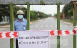 Hình ảnh đóng cửa các khu công nghiệp ở tỉnh Bắc Giang