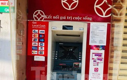 Loạt cây ATM ở Bình Dương bị kẻ gian đập phá
