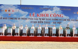 Khởi công dự án cao tốc Diễn Châu - Bãi Vọt với tổng đầu tư hơn 11 nghìn tỷ đồng