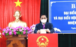 Thủ tướng Phạm Minh Chính bỏ phiếu bầu cử tại Cần Thơ