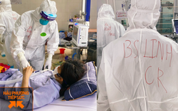 Hình ảnh xúc động: Đội phản ứng nhanh BV Chợ Rẫy túc trực ngày đêm điều trị cho các bệnh nhân nặng tại tâm dịch Bắc Giang